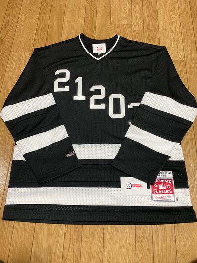 Supreme / WTAPS Mitchell & Ness Hockey Jersey "Black"