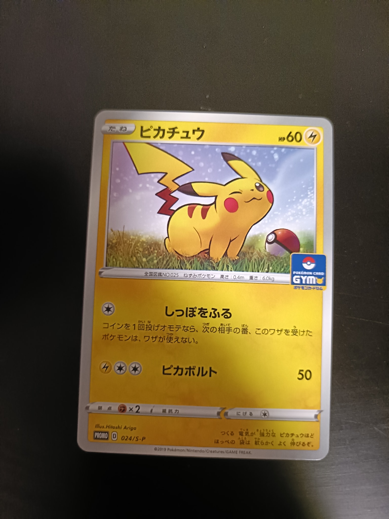 ピカチュウ: プロモ P [S-P 024](ポケモンカードゲーム ソード