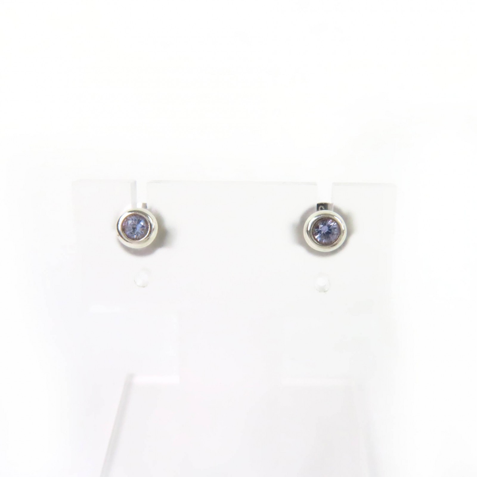 良品 ティファニー カラー バイザヤード ピアス シルバー レディース