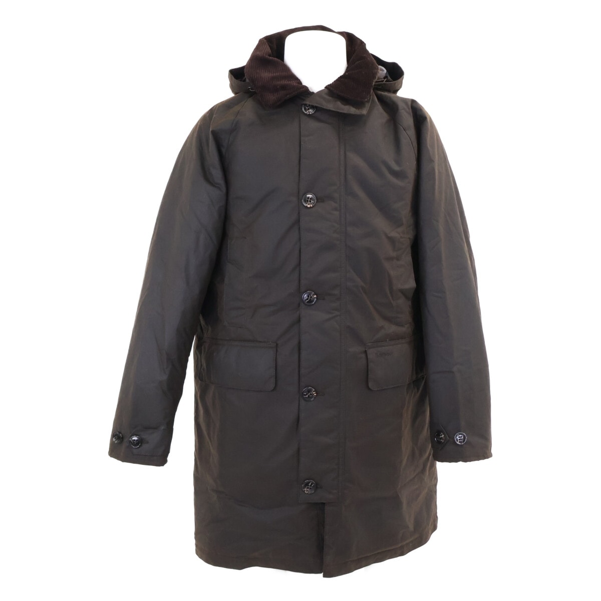バブアー 新品同様 MWX2488BR91 25AW ボーデ―ル ワックスド トレンチコート M