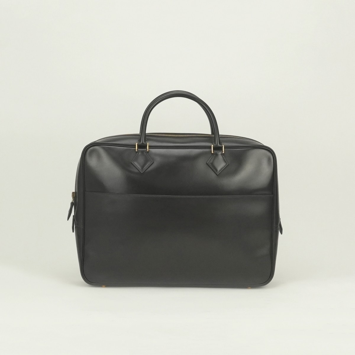 エルメス HERMES プリュムドッグ38 プリュムドッグ 38 バッグ ビジネスバッグ ブリーフケース ボックスカーフ ハバナ Havana ブラウン Brown 茶 ゴールド金具 ハンドバッグ トートバッグ
