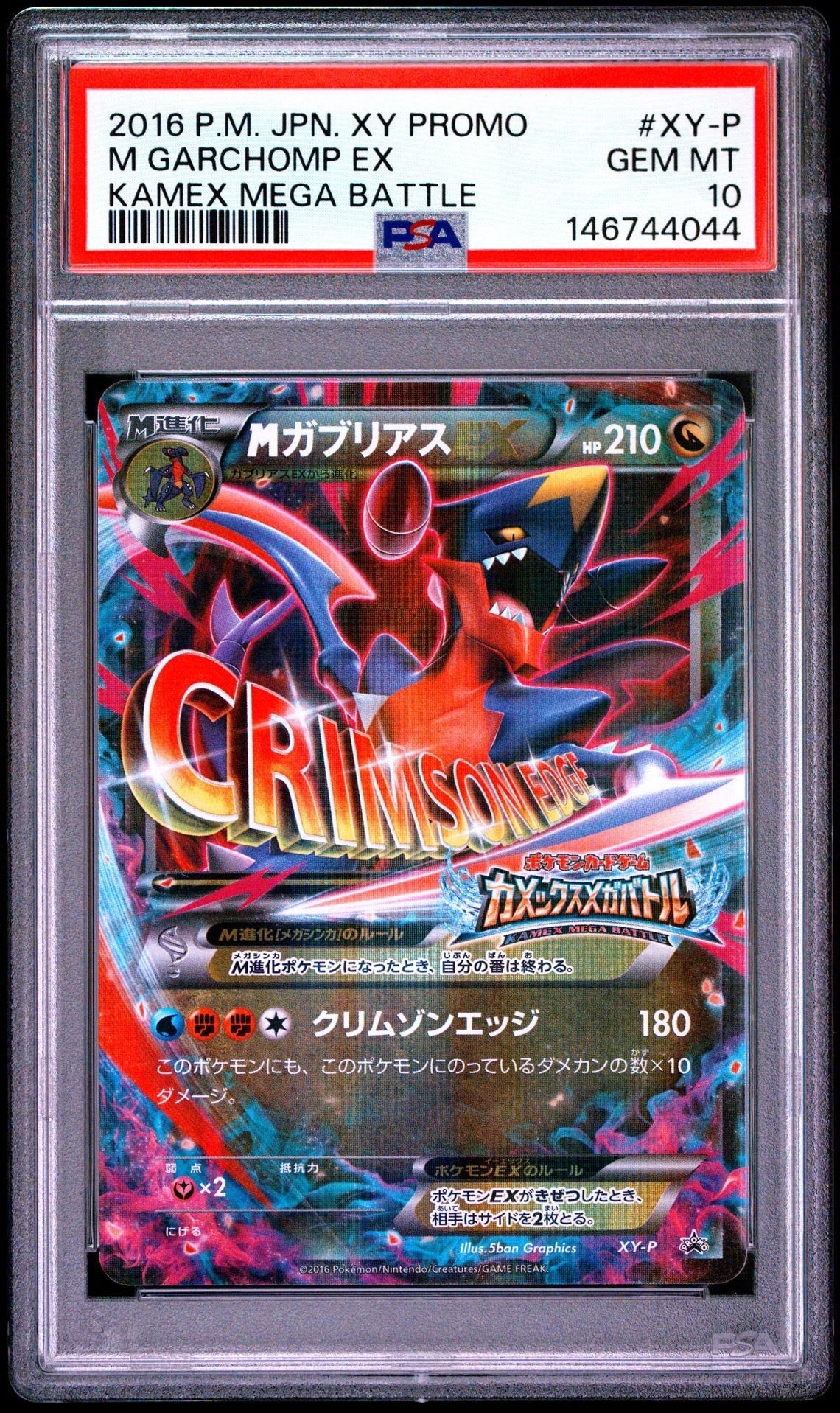 MガブリアスEX P [XY-P](プロモーションカード「カメックスメガバトル
