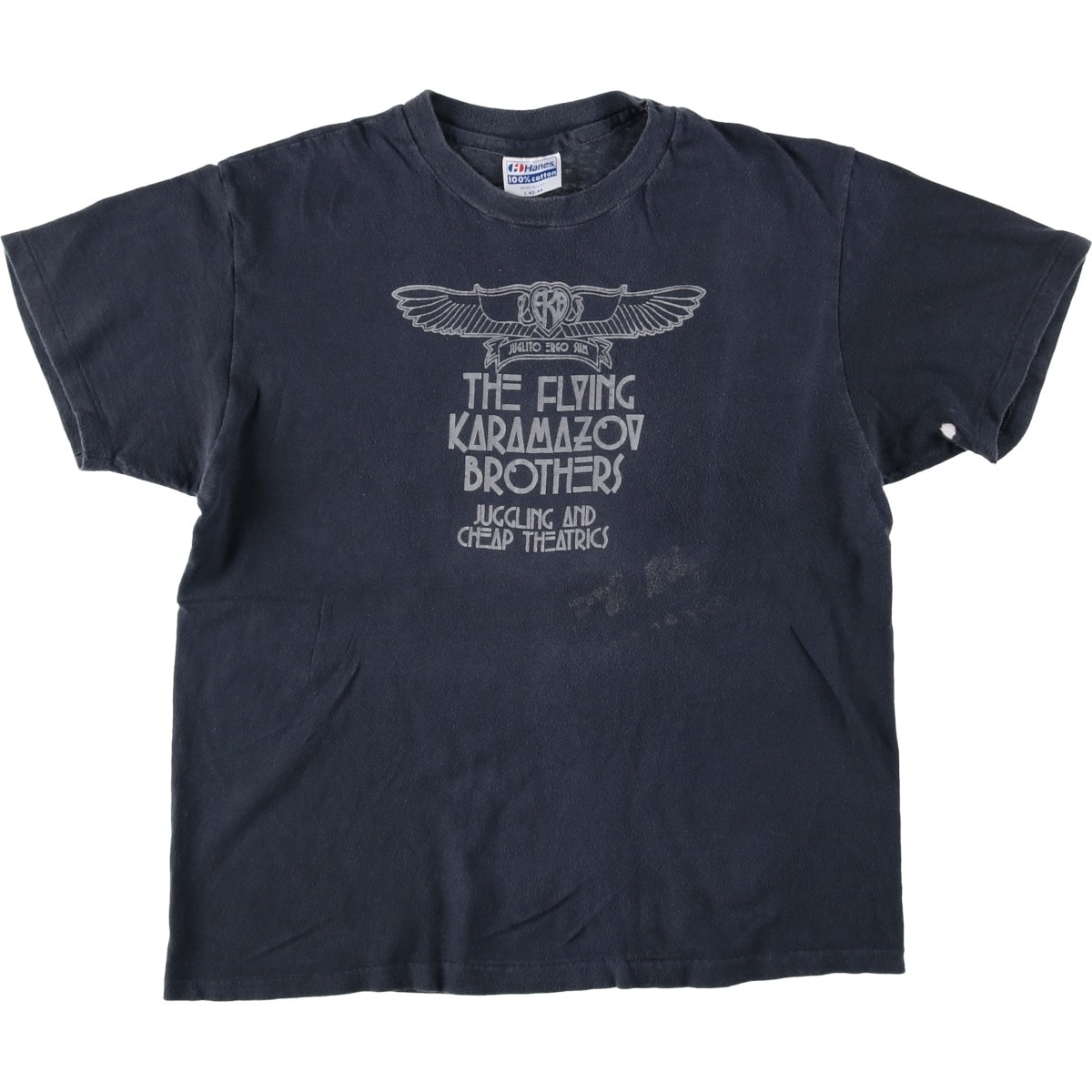 古着 80年代 ヘインズ Hanes プリントTシャツ USA製 メンズL相当 ヴィンテージ/eaa639168