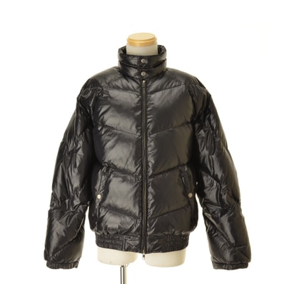 Supreme x Schott Glossy Lightweight Down Puffer Jacket "Black"