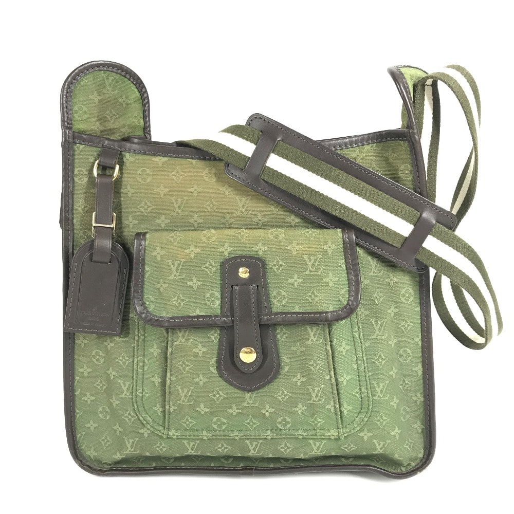ルイヴィトン LOUIS VUITTON ブザスマリーケイト  M92322  モノグラムミニ カバン 斜め掛け ショルダーバッグ モノグラムミニキャンバス カーキ