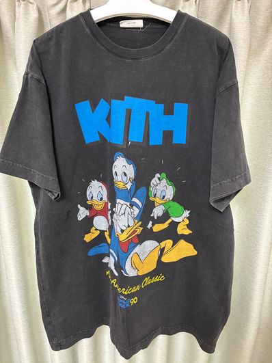 Kith x Disney For Donald Duck Classic Vintage Tee "Black"