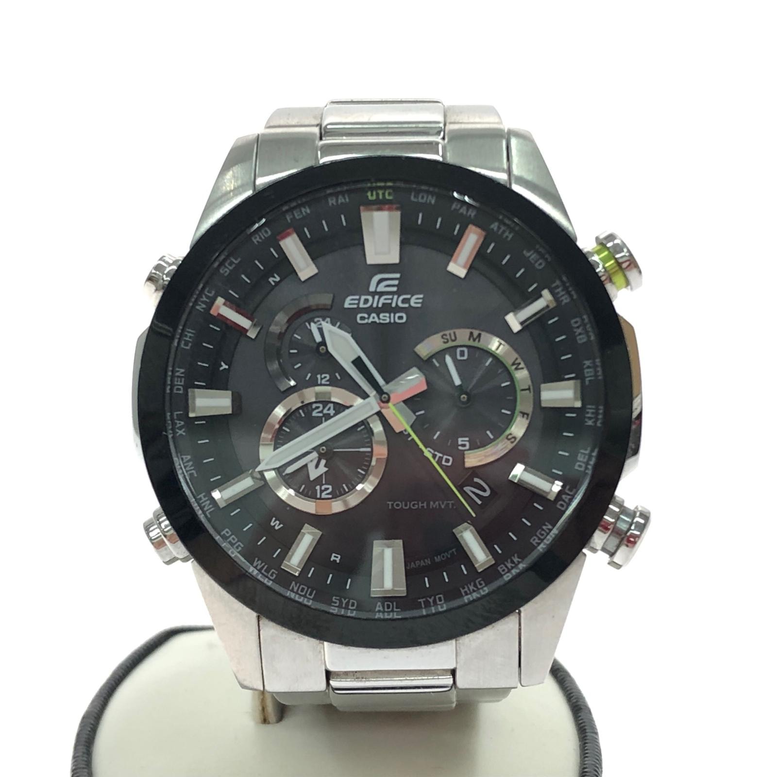 CASIO カシオ メンズ腕時計 クロノグラフ 電波ソーラー EDIFICE エディフィス EQW-T640