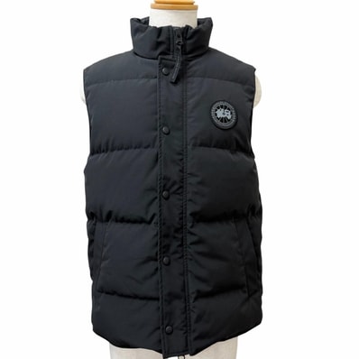 美品 カナダグース ダウンベスト GARSON VEST ブラック メンズ M