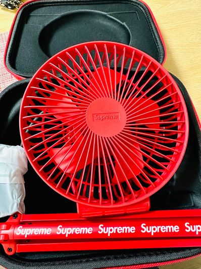 Supreme x Cargo Container Electric Fan "Red"