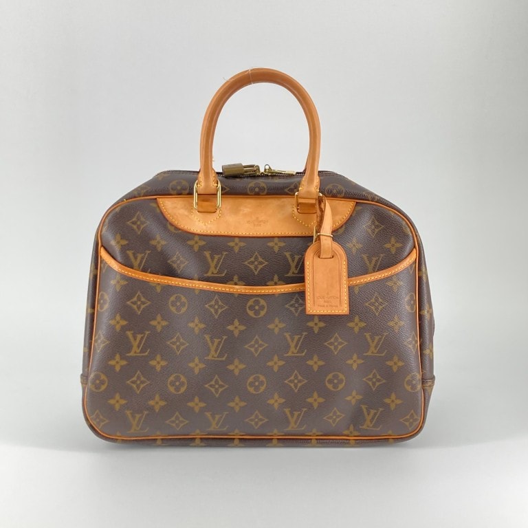LOUIS VUITTON(ルイ・ヴィトン) モノグラム ドーヴィル M47270 ハンドバッグ ブラウン