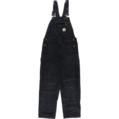 古着 カーハート Carhartt ダブルニー ダック オーバーオール メンズw33相当/eaa614142