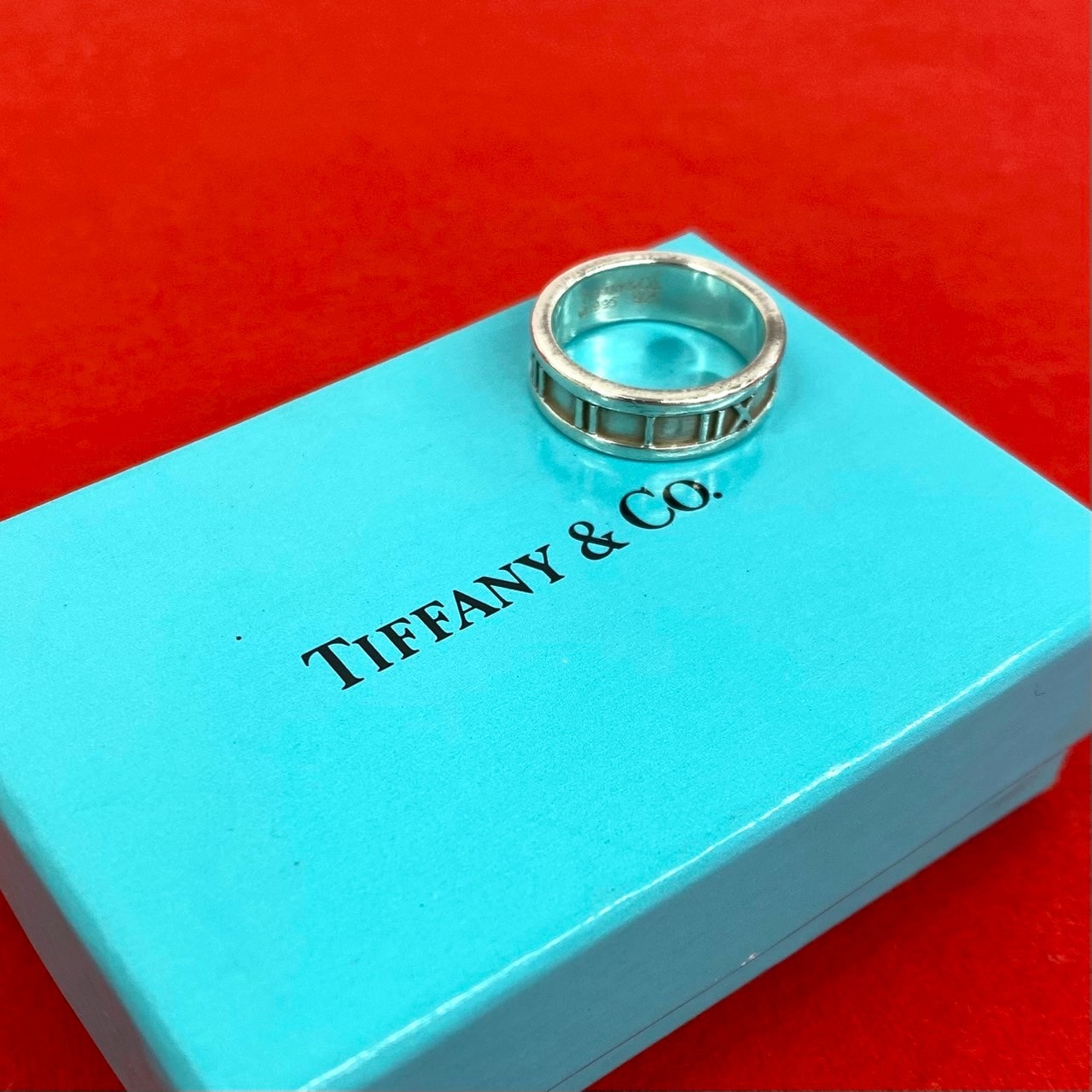 TIFFANY&Co. ティファニー アトラス リング シルバー925 リング・指輪 12号 シルバー
 25084