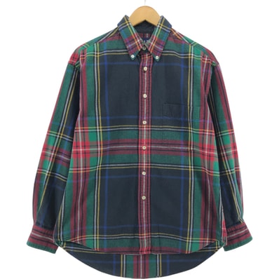 古着 90年代 ギャップ GAP オールドギャップ 長袖 ボタンダウンチェックシャツ メンズM相当 ヴィンテージ/eaa514300
