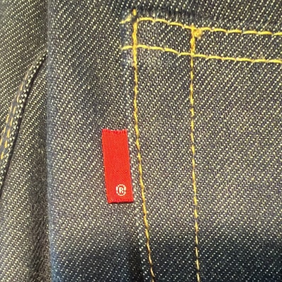 sacai x LEVI'S Denim Pants "Indigo"