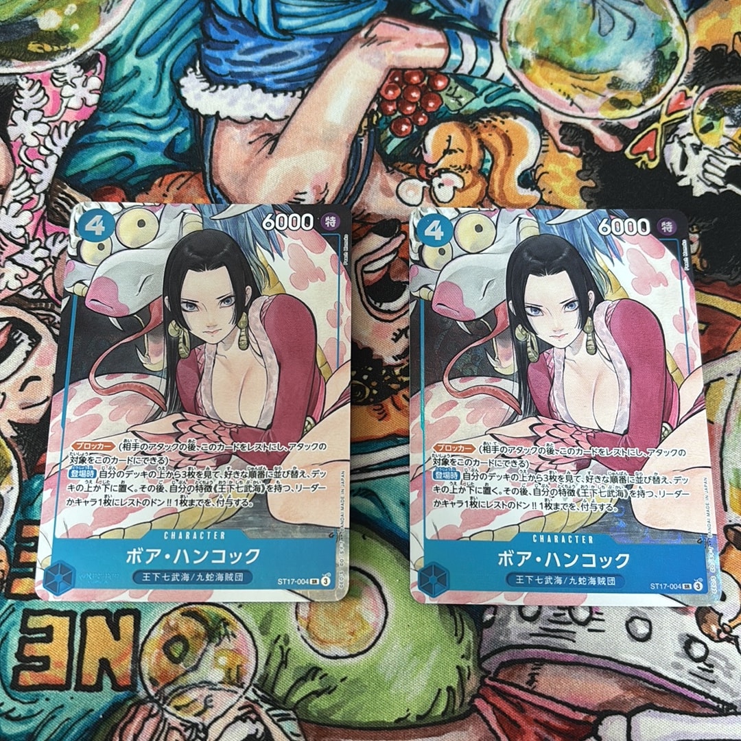 ボア・ハンコック SR [ST17-004](プレミアムブースター「ONE PIECE CARD THE BEST ストレージボックスセット」)