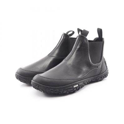 ディオール Dior B28 ブーツ 靴 レザー メンズ ブラック系 【中古】