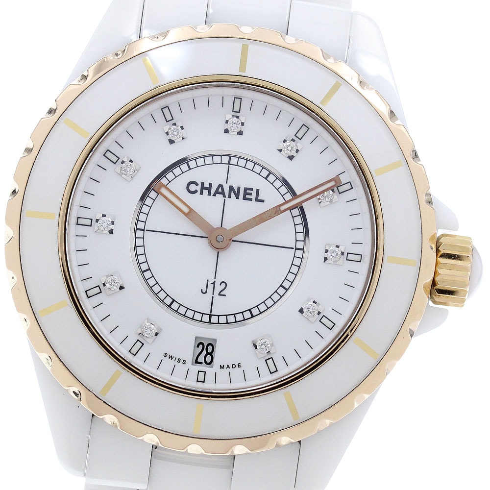 シャネル J12 H2180 メンズ 【中古】