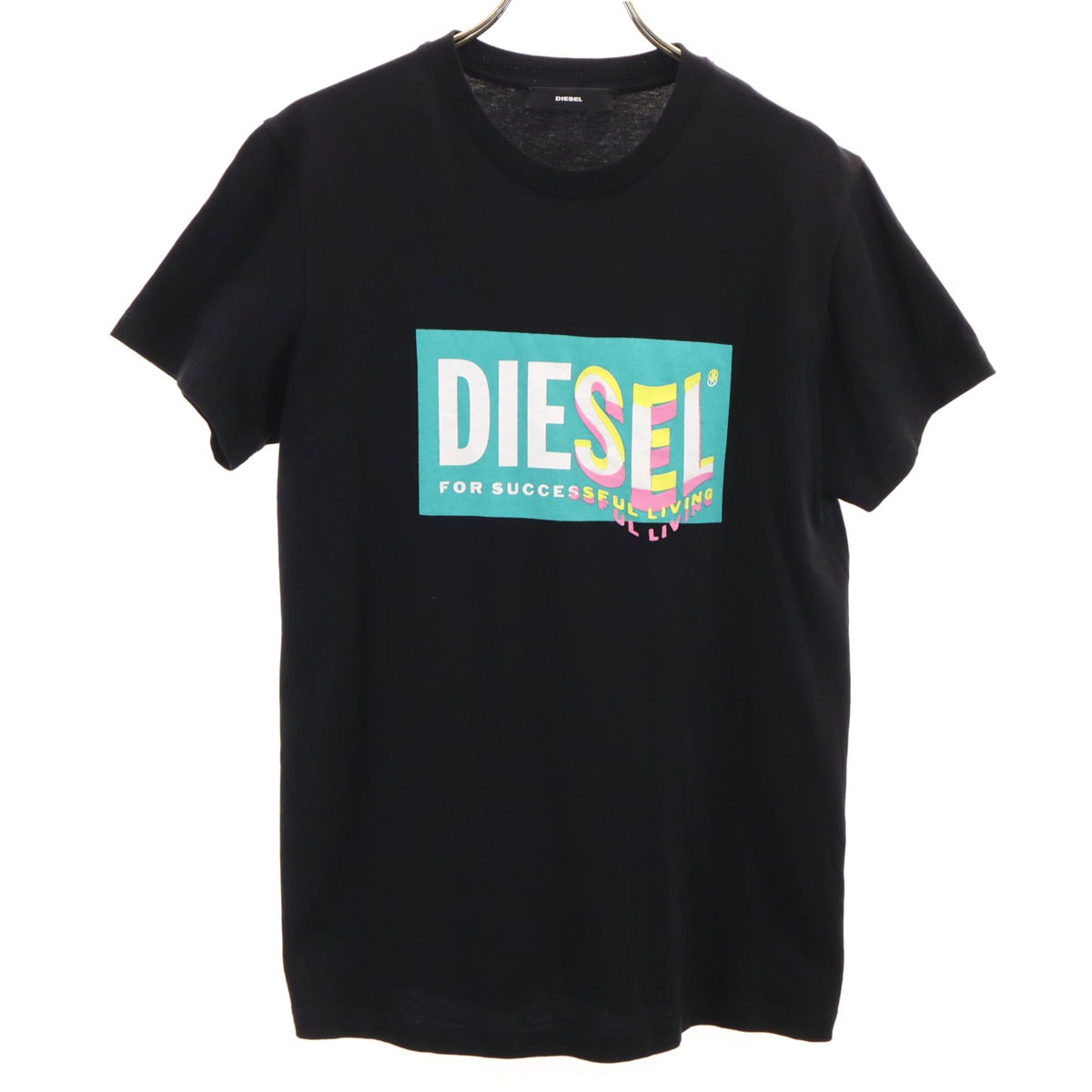 DIESEL ディーゼル 半袖 Tシャツ S ブラック