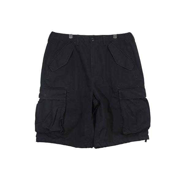 ステューシー カーゴ ショート リップストップ "ブラック"