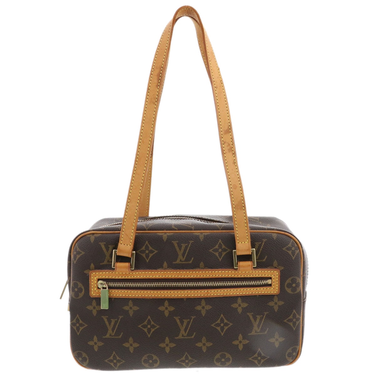 LOUIS VUITTON ルイ・ヴィトン シテMM ショルダーバッグ M51182 モノグラム ブラウン  レディース【中古】