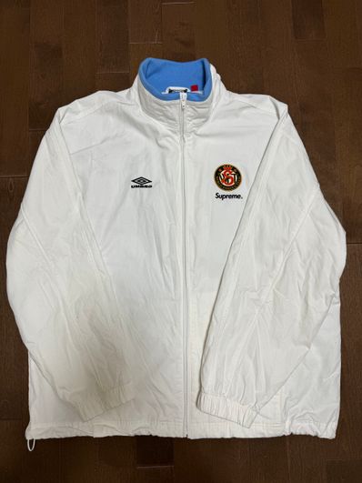 Supreme /Umbro Cotton Ripstop Track Jacket "White"