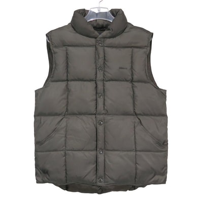 新品同様 DESCENDANT ディセンダント 22AW ACRE PADDING VEST 222BRDS-JKM02 パディング ベスト オリーブ トップス サイズ1