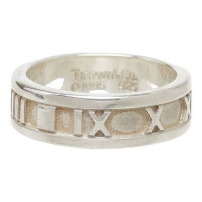ティファニー アトラス リング 指輪 SV925 シルバー レディース TIFFANY&Co. 中古