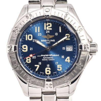 ブライトリング BREITLING A17340 スーパーオーシャン 1000m 自動巻き メンズ 良品 C#146510