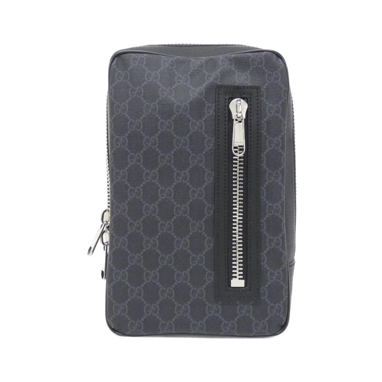 GUCCI Soft GG Supreme Belt Bag "Black/Grey"