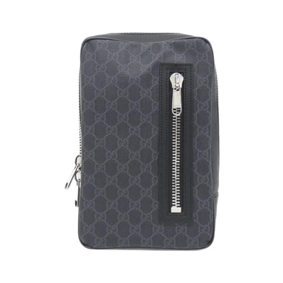 GUCCI Soft GG Supreme Belt Bag "Black/Grey"