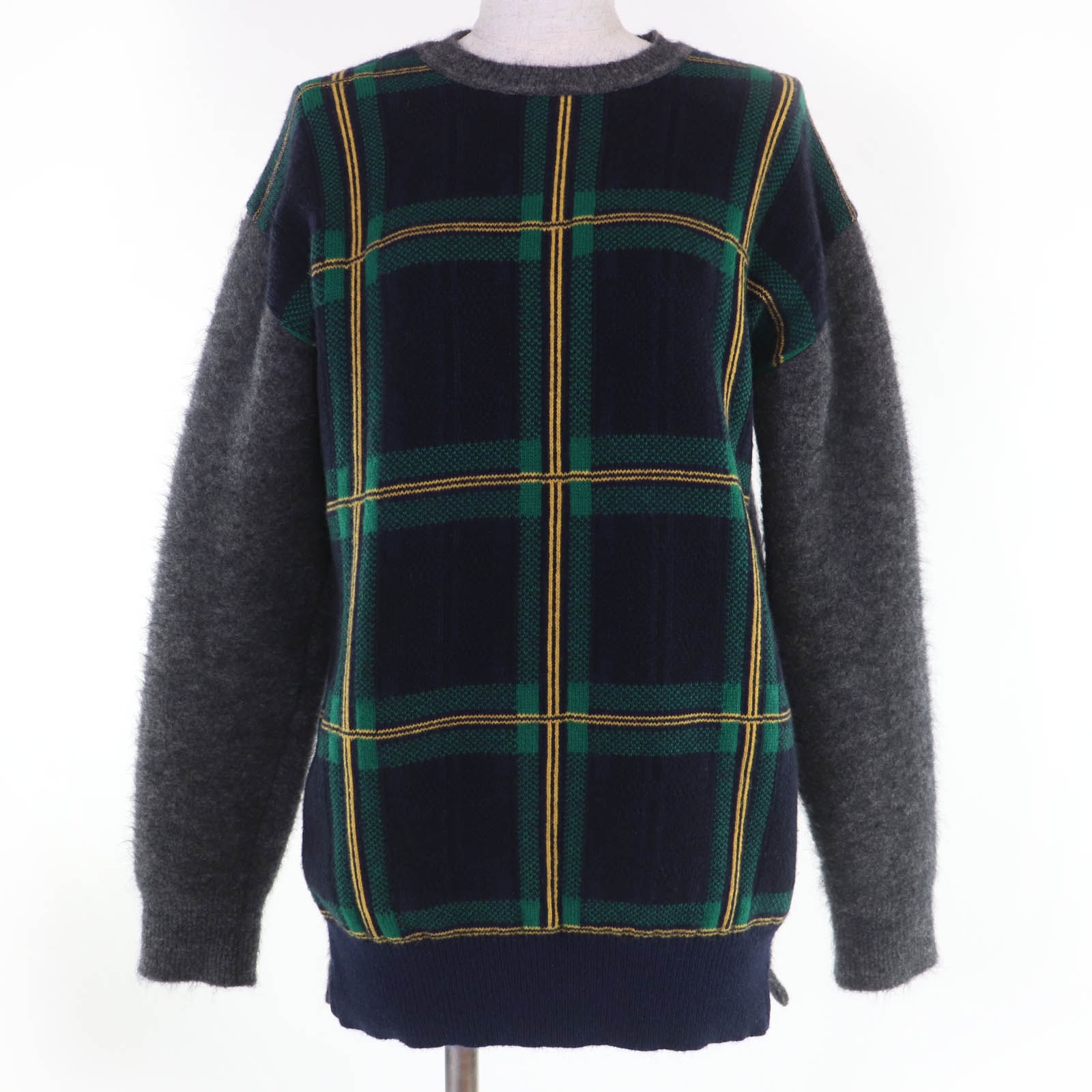 美品 セリーヌ ニット マルチカラー レディース S 2 3N94/3594