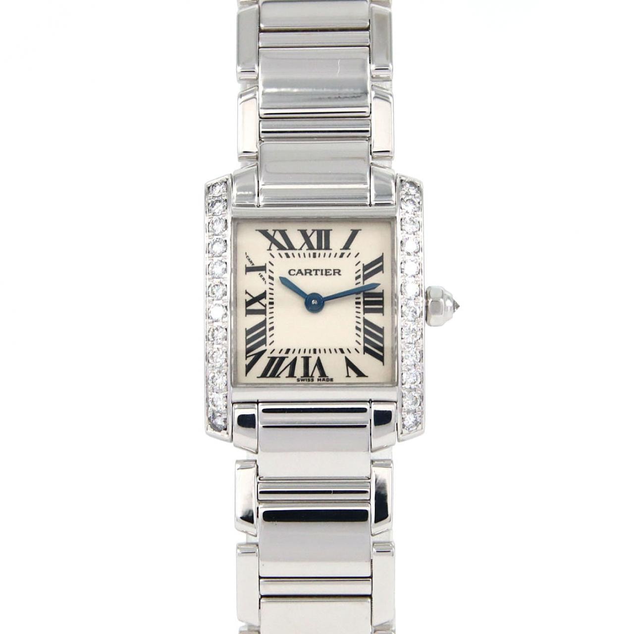 カルティエ タンクフランセーズSM WG/D WE1002S3 WG クォーツ