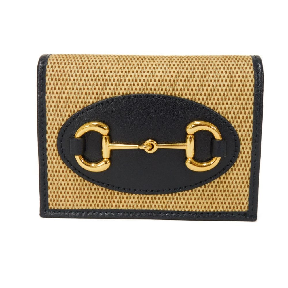 【日本限定/美品】GUCCI ホースビット 1955 コンパクト 折り財布 新品・未使用(ワケあり)】GUCCI ホースビット 1955 コンパクト