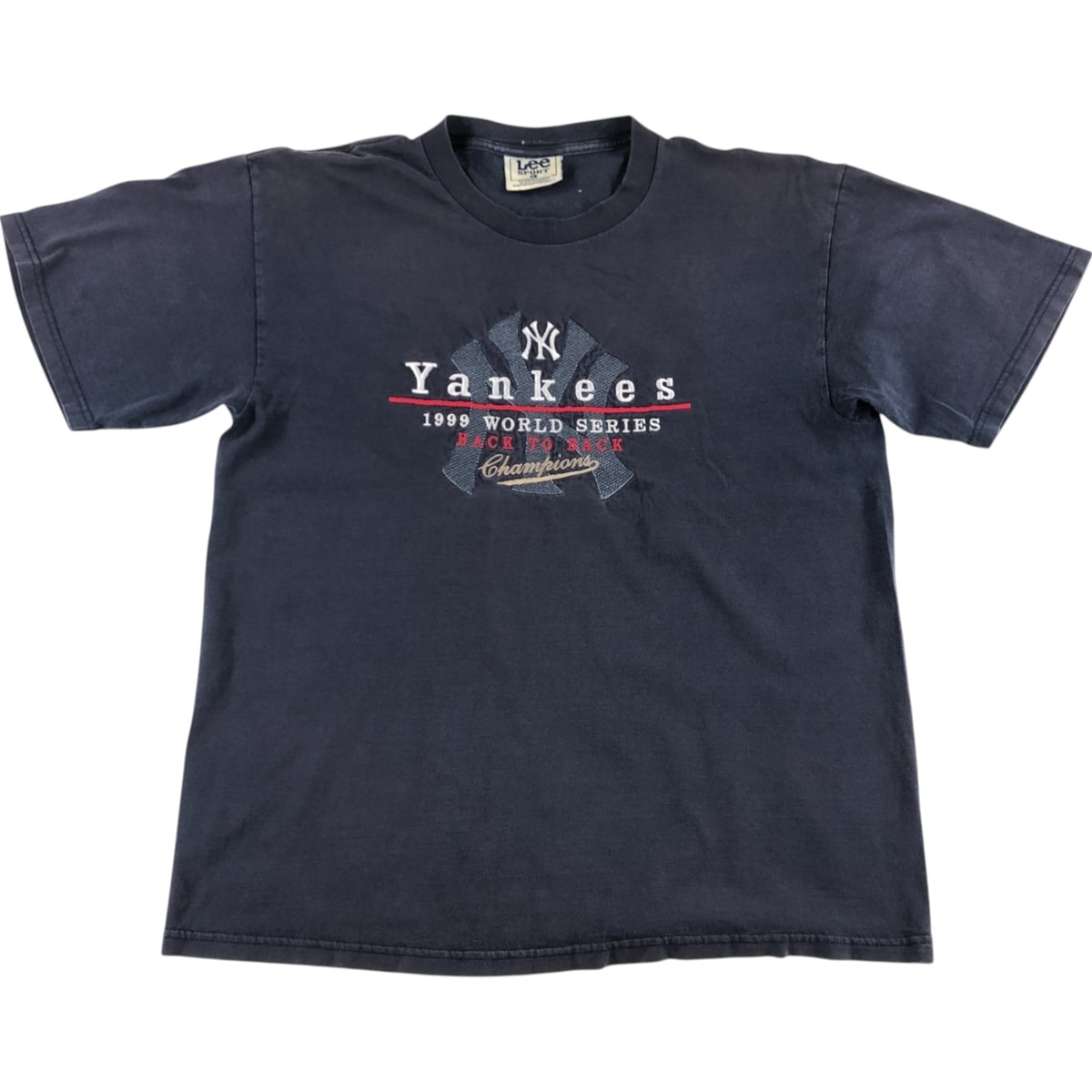 古着 90年代 リー Lee SPORT MLB NEW YORK YANKEES ニューヨークヤンキース スポーツTシャツ メンズL相当/eaa548162