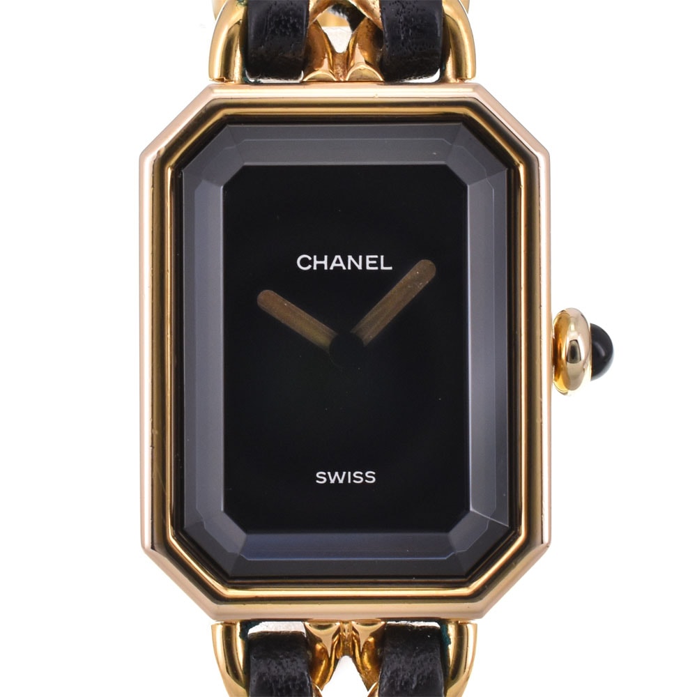 値下 シャネル CHANEL H0001 プルミエール S クォーツ レディース 美品 R#143731