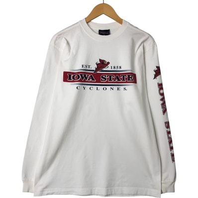 古着 90年代 ジャンスポーツ JANSPORT ロングTシャツ ロンT メンズM相当 ヴィンテージ/eaa542166