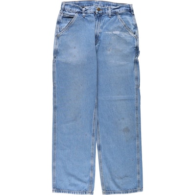 古着 カーハート Carhartt Original Dungaree Fit デニムペインターパンツ メンズw33相当/eaa668964