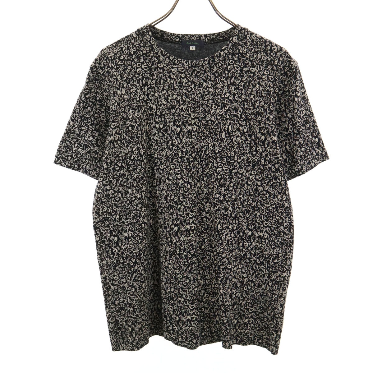 Paul Smith ポールスミス 日本製 半袖 Tシャツ L ブラック系