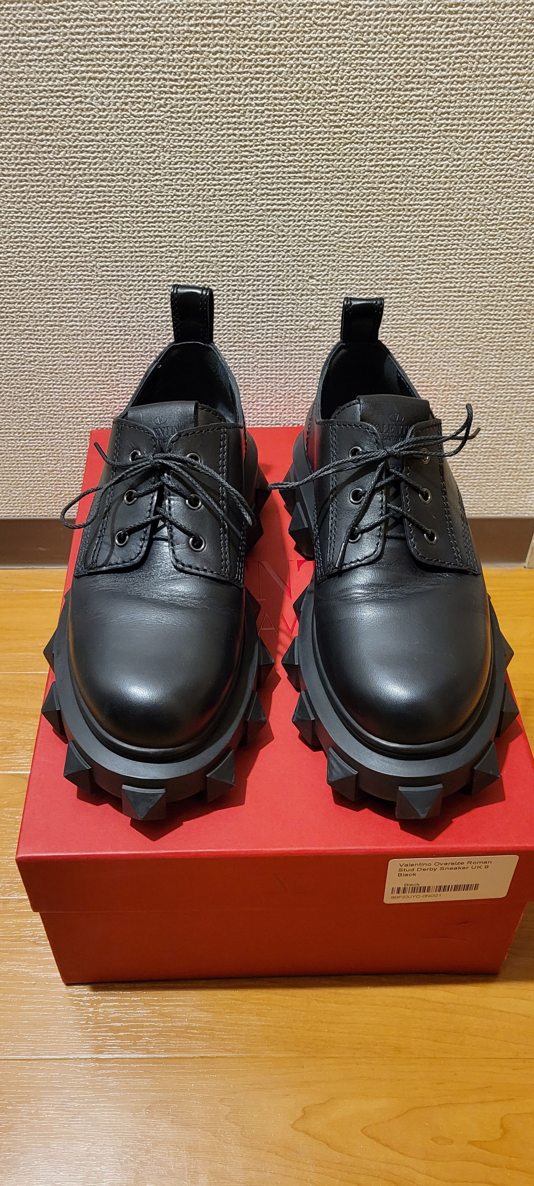 VALENTINO TRACKSTUD  ダービーシューズ