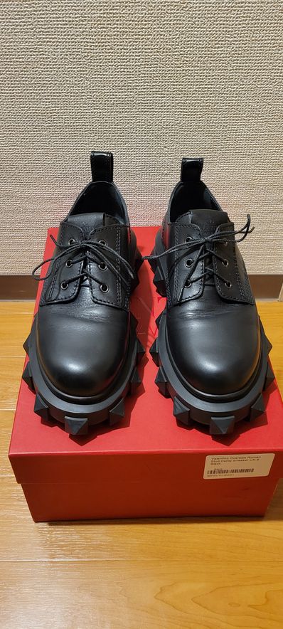 VALENTINO TRACKSTUD ダービーシューズ