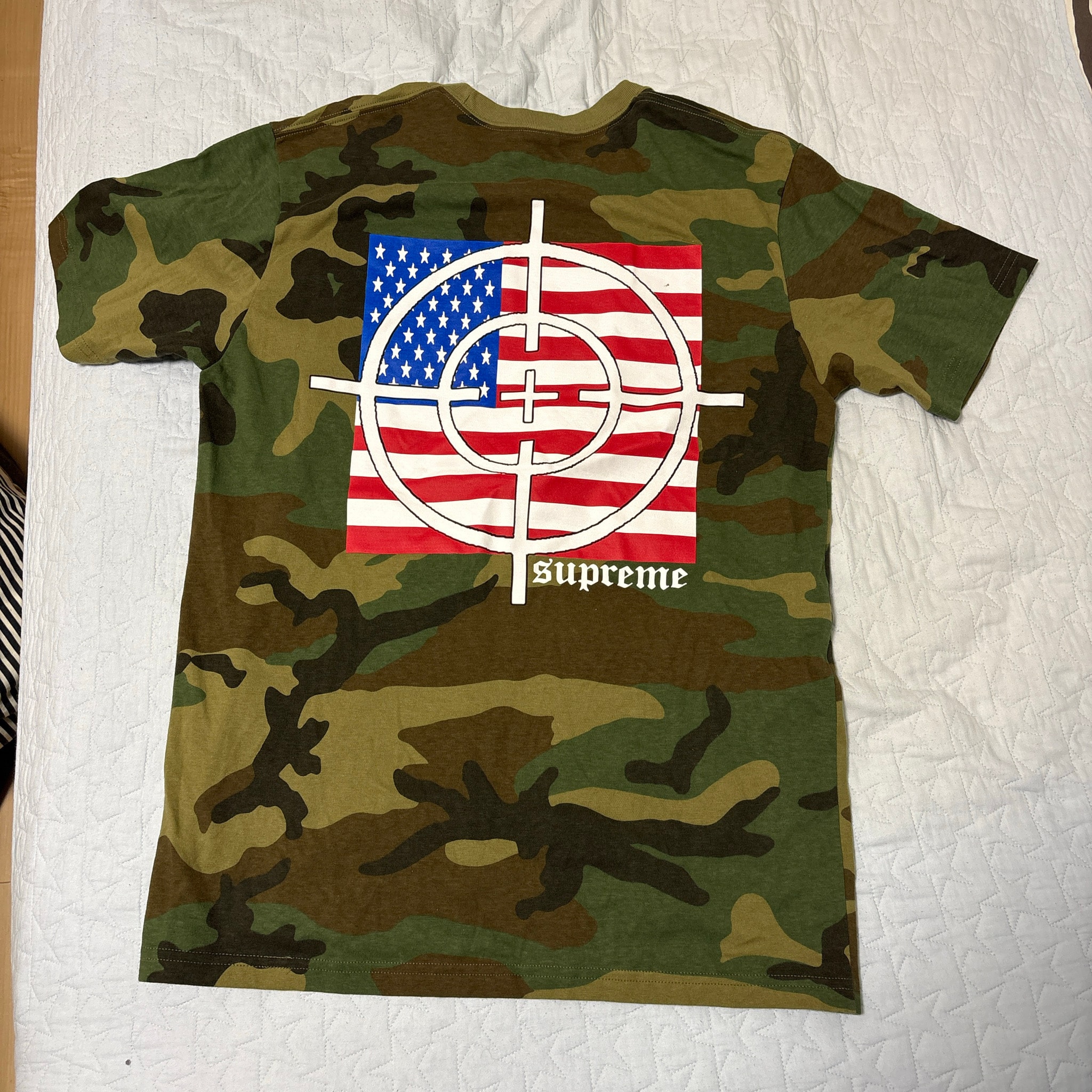 Supreme Target Tee "Woodland Camo"