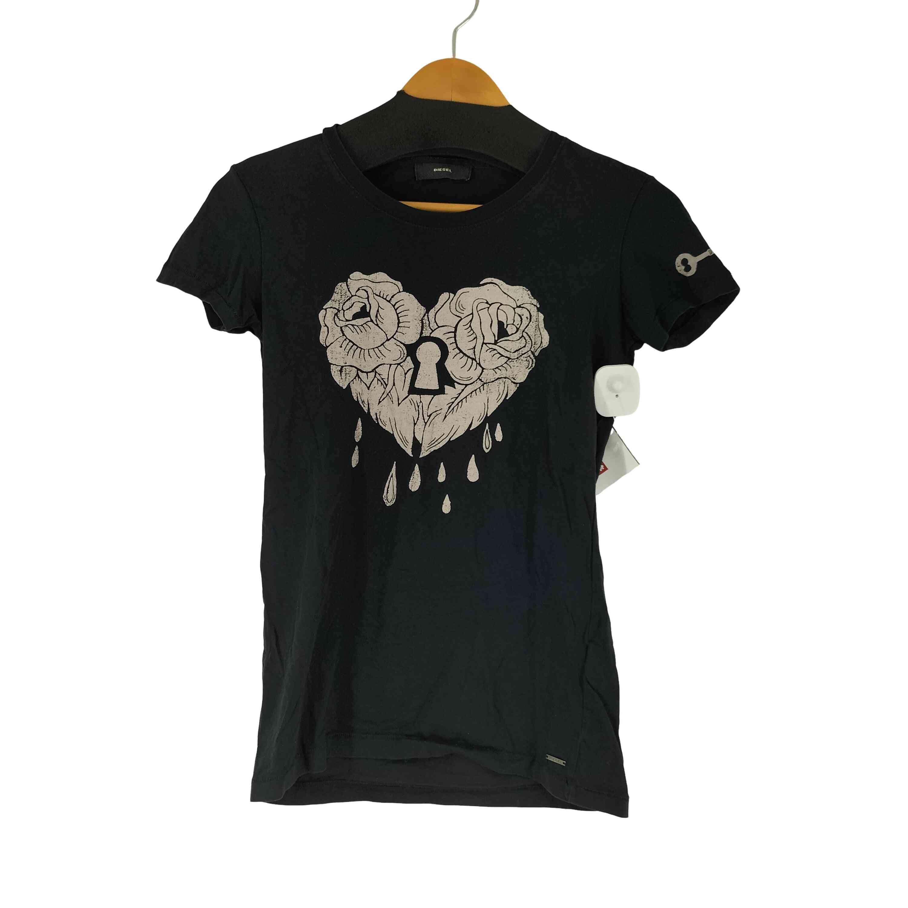 プリント S/S Tシャツ y2k【1142891771207】