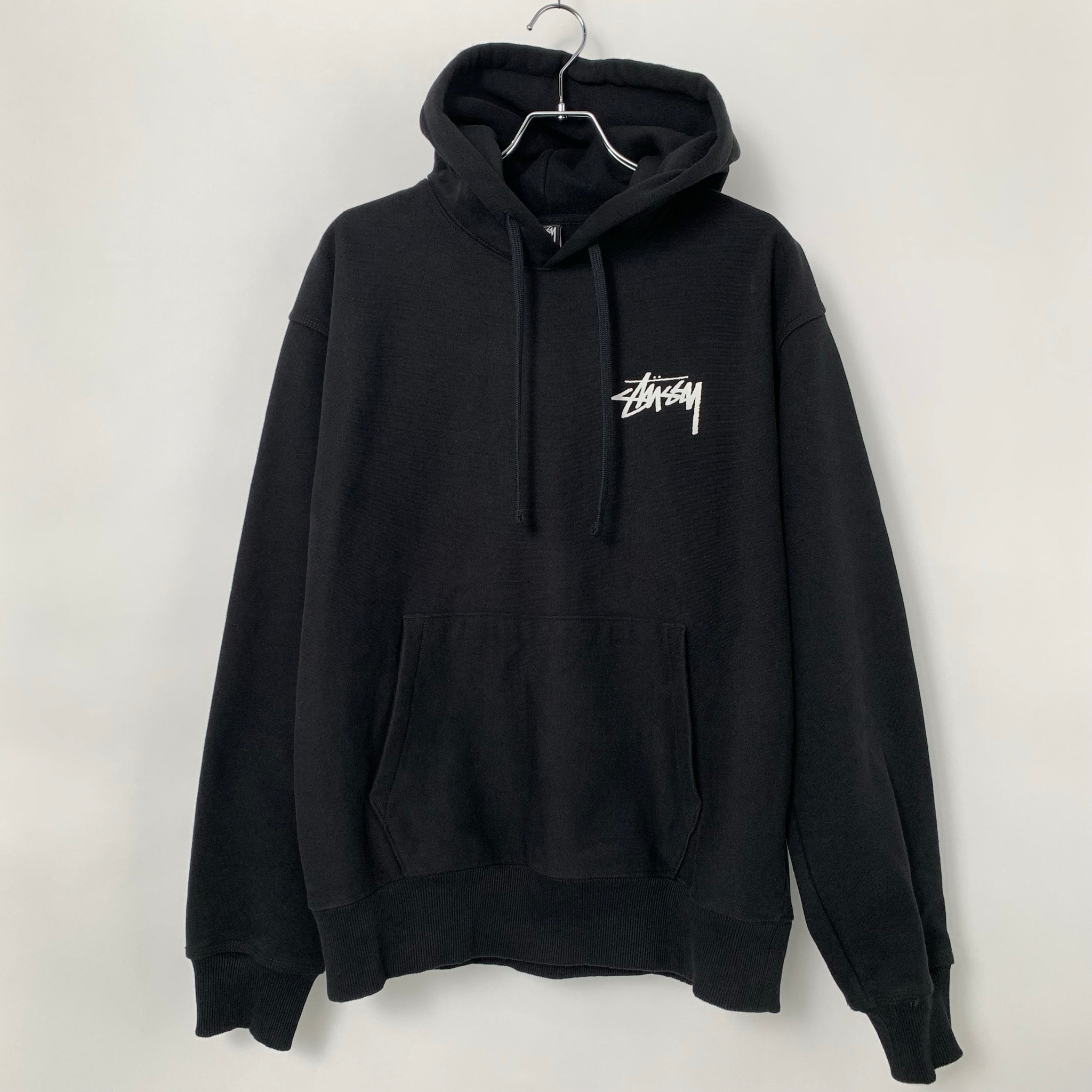 Stussy Plush Hoodie "Black"