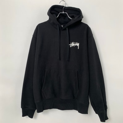 Stussy Plush Hoodie "Black"