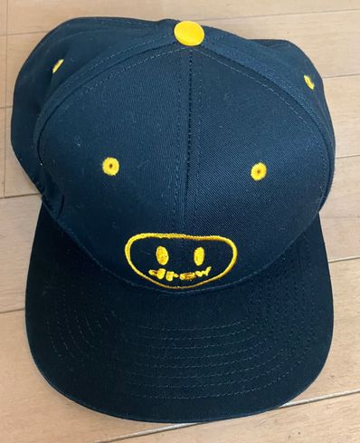 drew house sketch mascot snapback hat "Black"