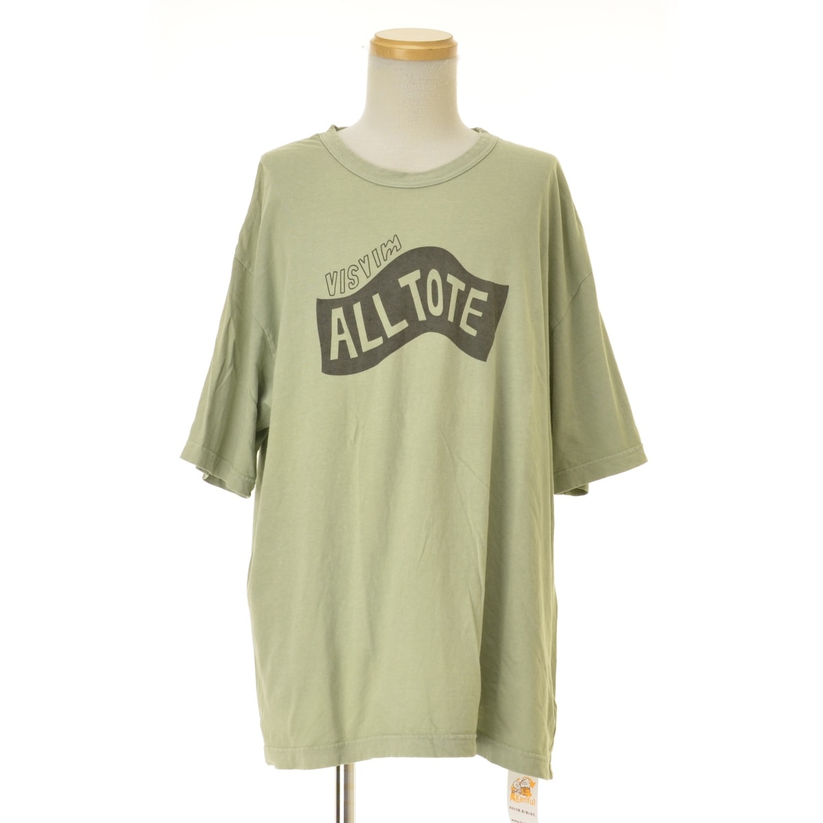 visvim Jumbo Tee S/S DMGD "LT.Green"