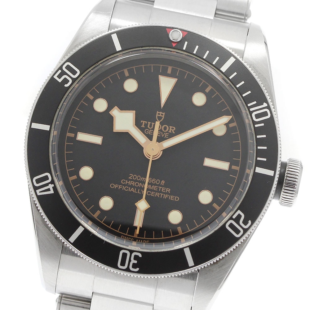 ★保 チュードル ヘリテージ ブラックベイ 79230N メンズ 【中古】