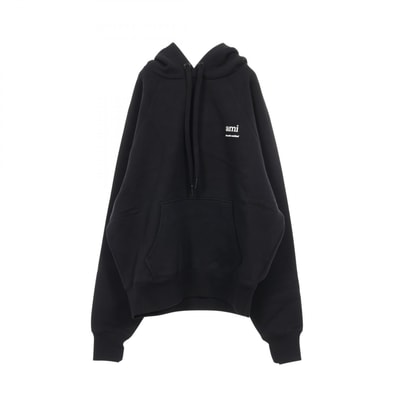 アミ AMI ami paris パーカー 衣料品 トップス コットン メンズ ブラック系 USW224.747001S 【新品】