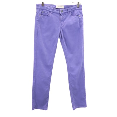 WEEKEND MaxMara ウィークエンドマックスマーラ ロングパンツ 40 パープル