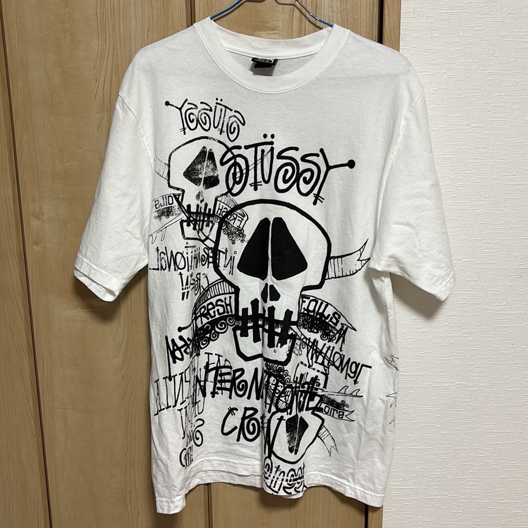 Stussy Skulls Tee Pigment Dyed "Natural"